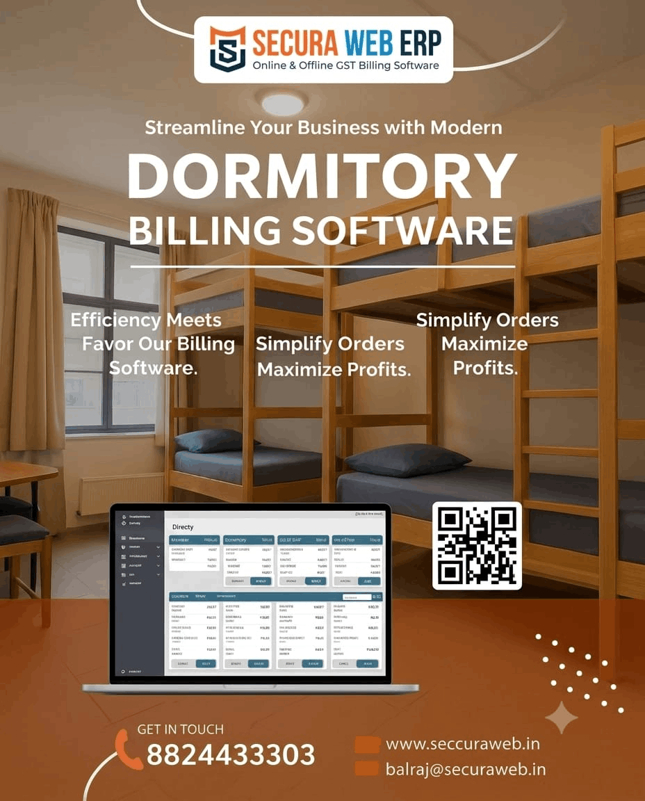 Dormitory and Hostel Accommodation Student Fee Ledger ERP