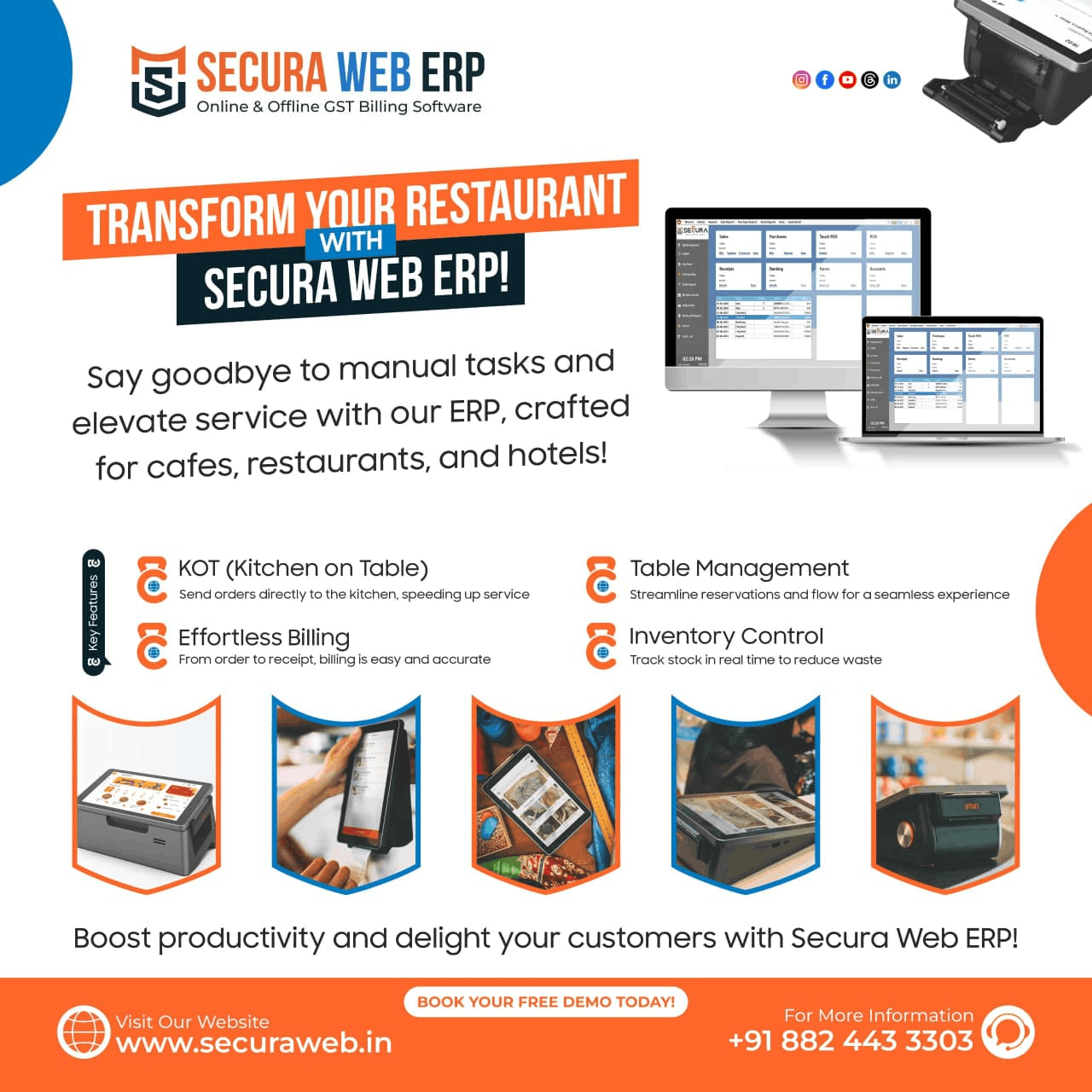 Mini ERP Startup Ledger Cash Flow Dashboard