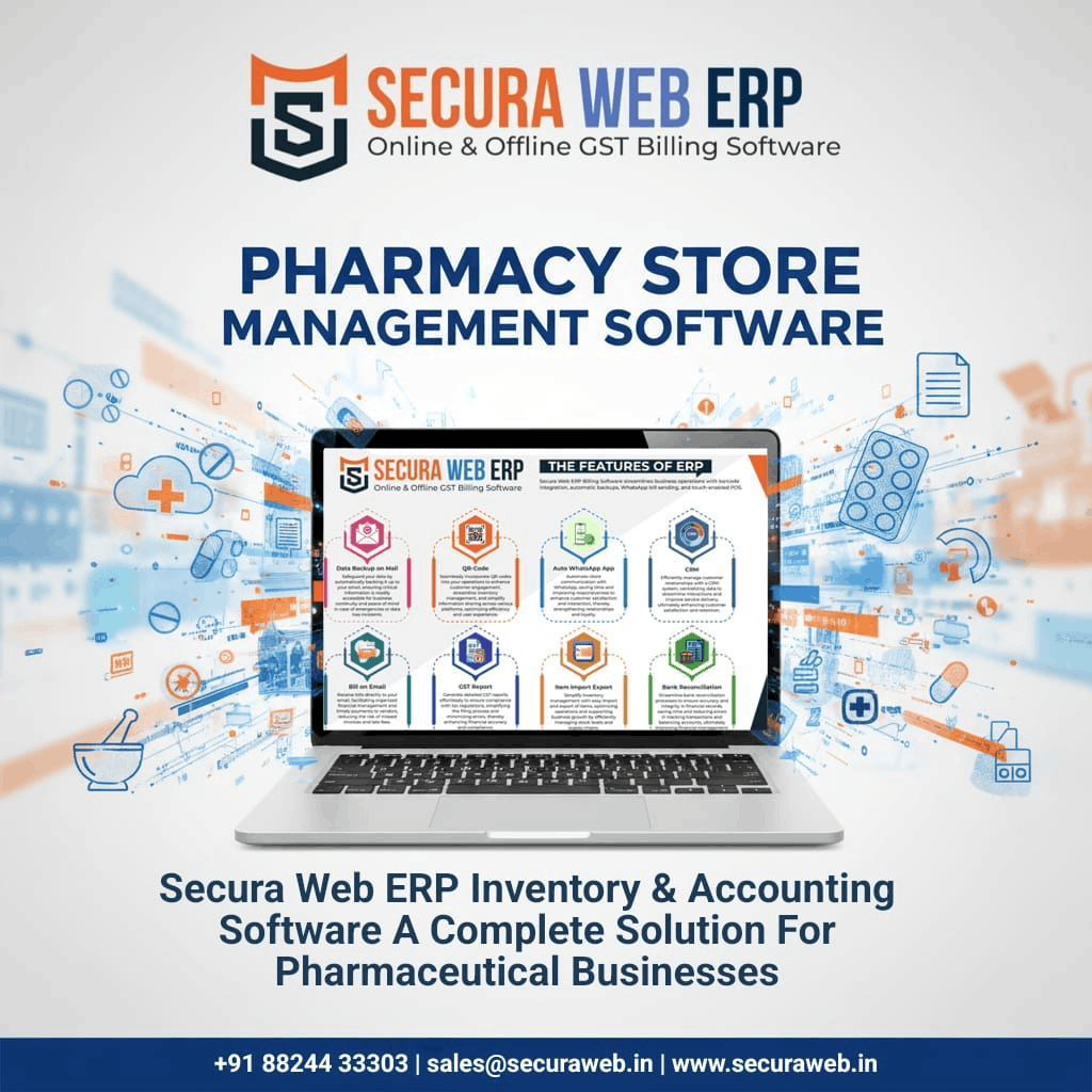 Pharmacy and Chemist Billing Expiry Management ERP Dashboard